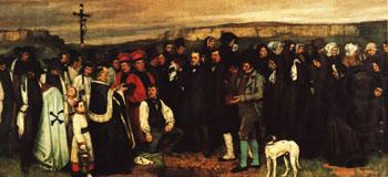 A Burial at Ornans, Gustave Courbet